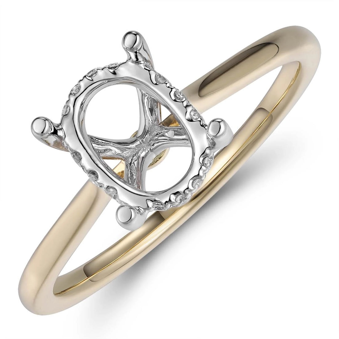 Engagement Collections Engagement Rings in Mixed Metals containing Diamond 444366