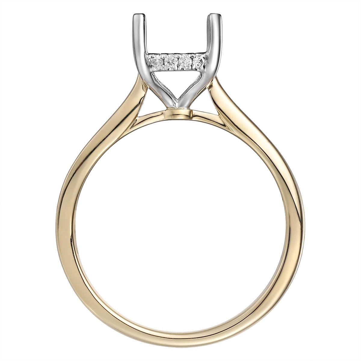 Engagement Collections Engagement Rings in Mixed Metals containing Diamond 444366