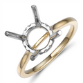 Engagement Collections Engagement Rings in Mixed Metals containing Diamond 444374