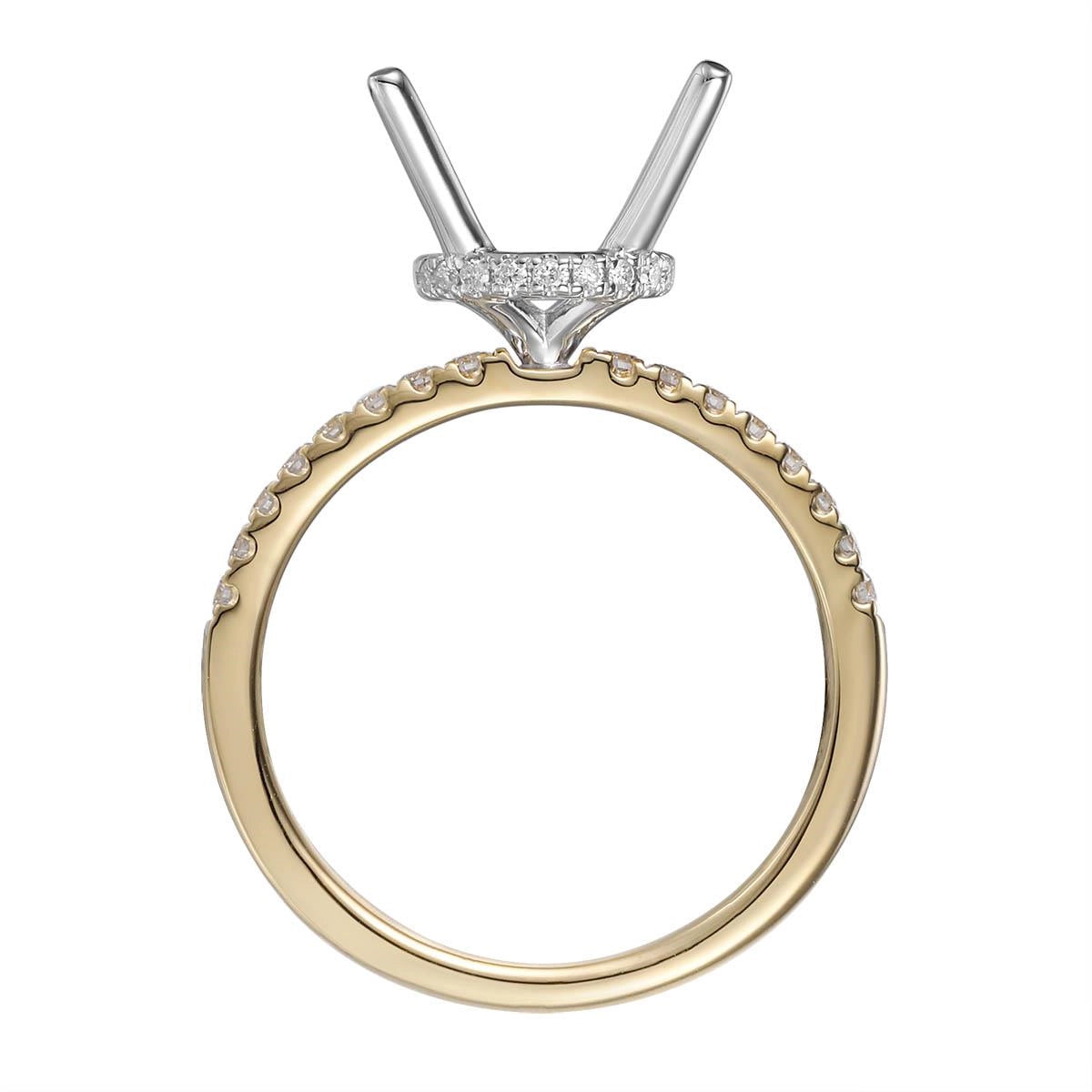 Engagement Collections Engagement Rings in Yellow Gold containing Diamond 444375
