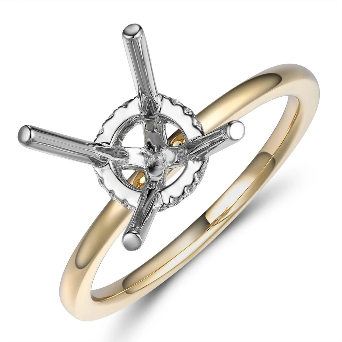 Engagement Collections Engagement Rings in Mixed Metals containing Diamond 444377