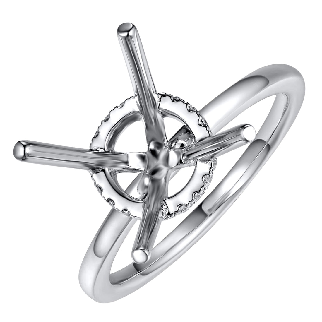 Engagement Collections Engagement Rings in White Gold containing Diamond 444380