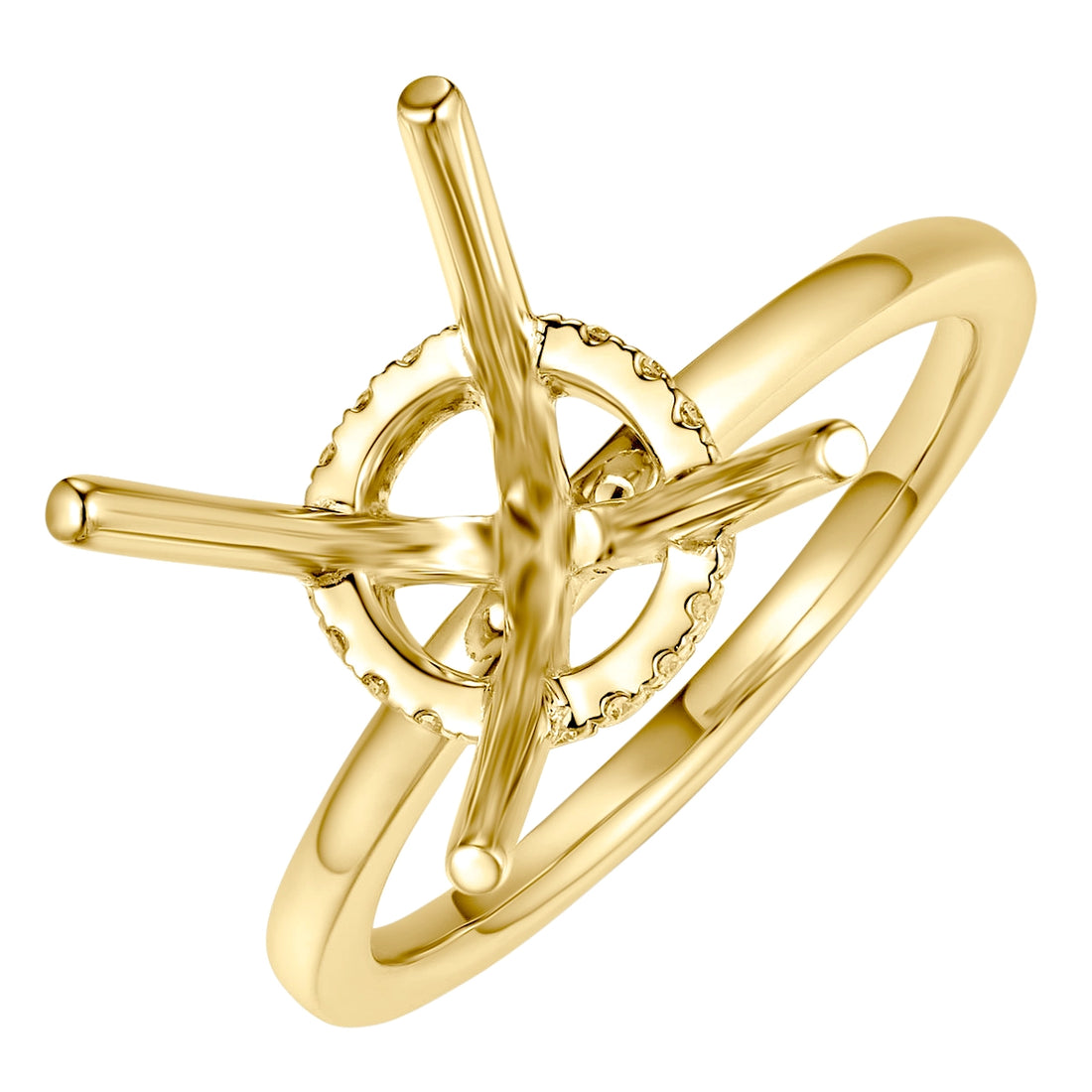 Engagement Collections Engagement Rings in Yellow Gold containing Diamond 444381