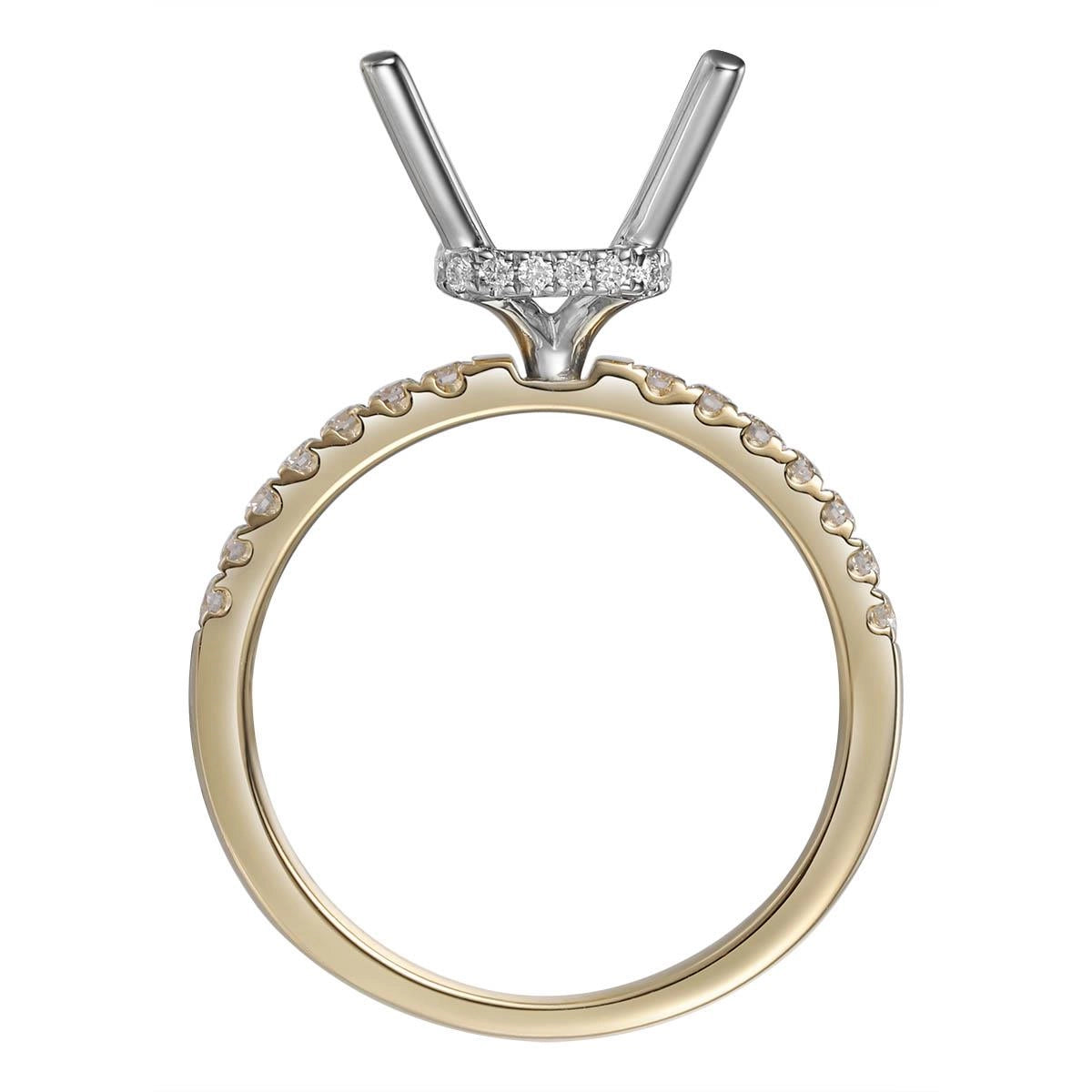 Engagement Collections Engagement Rings in Mixed Metals containing Diamond 444386