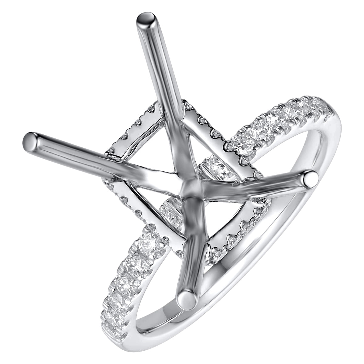 Engagement Collections Engagement Rings in White Gold containing Diamond 444387