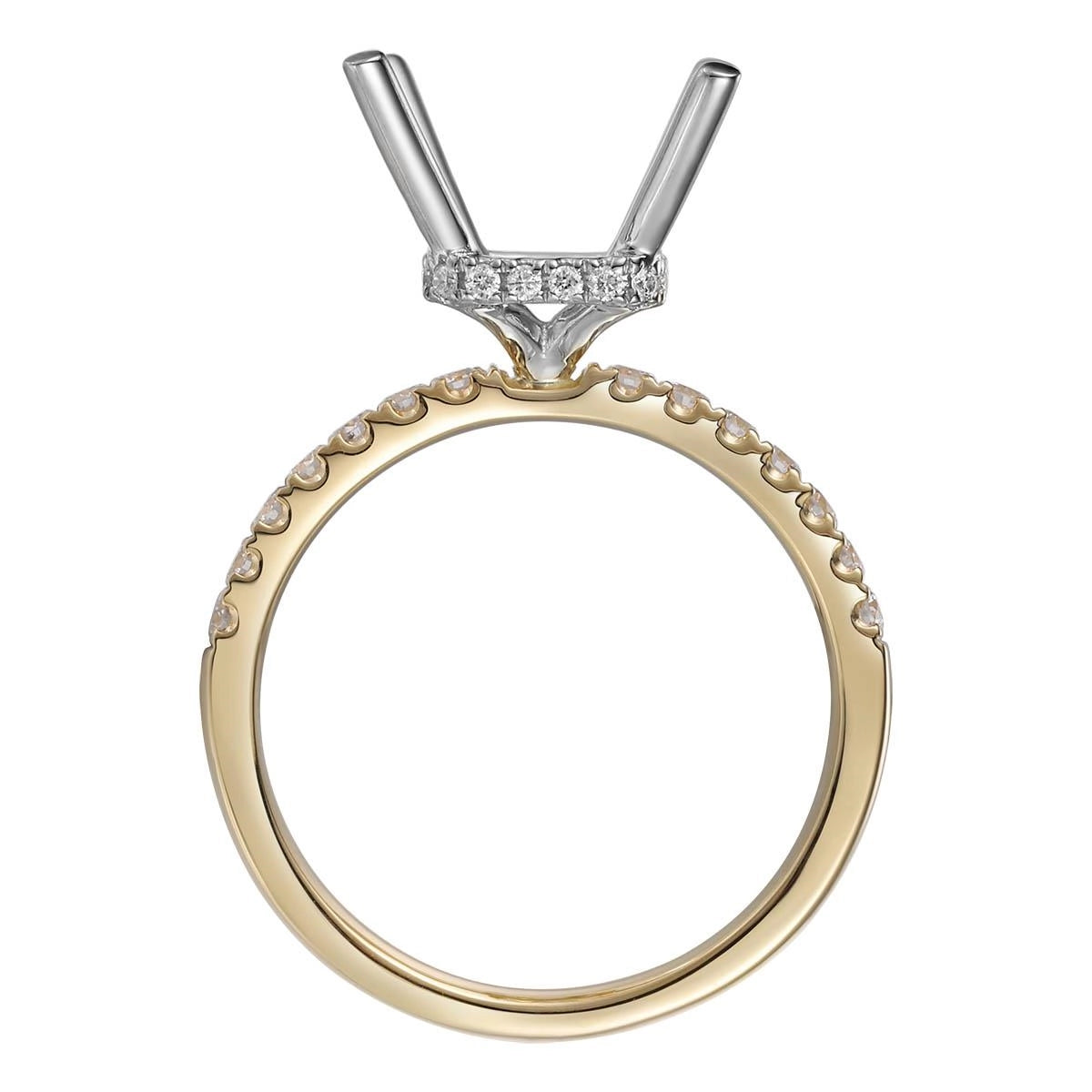 Engagement Collections Engagement Rings in Mixed Metals containing Diamond 444388