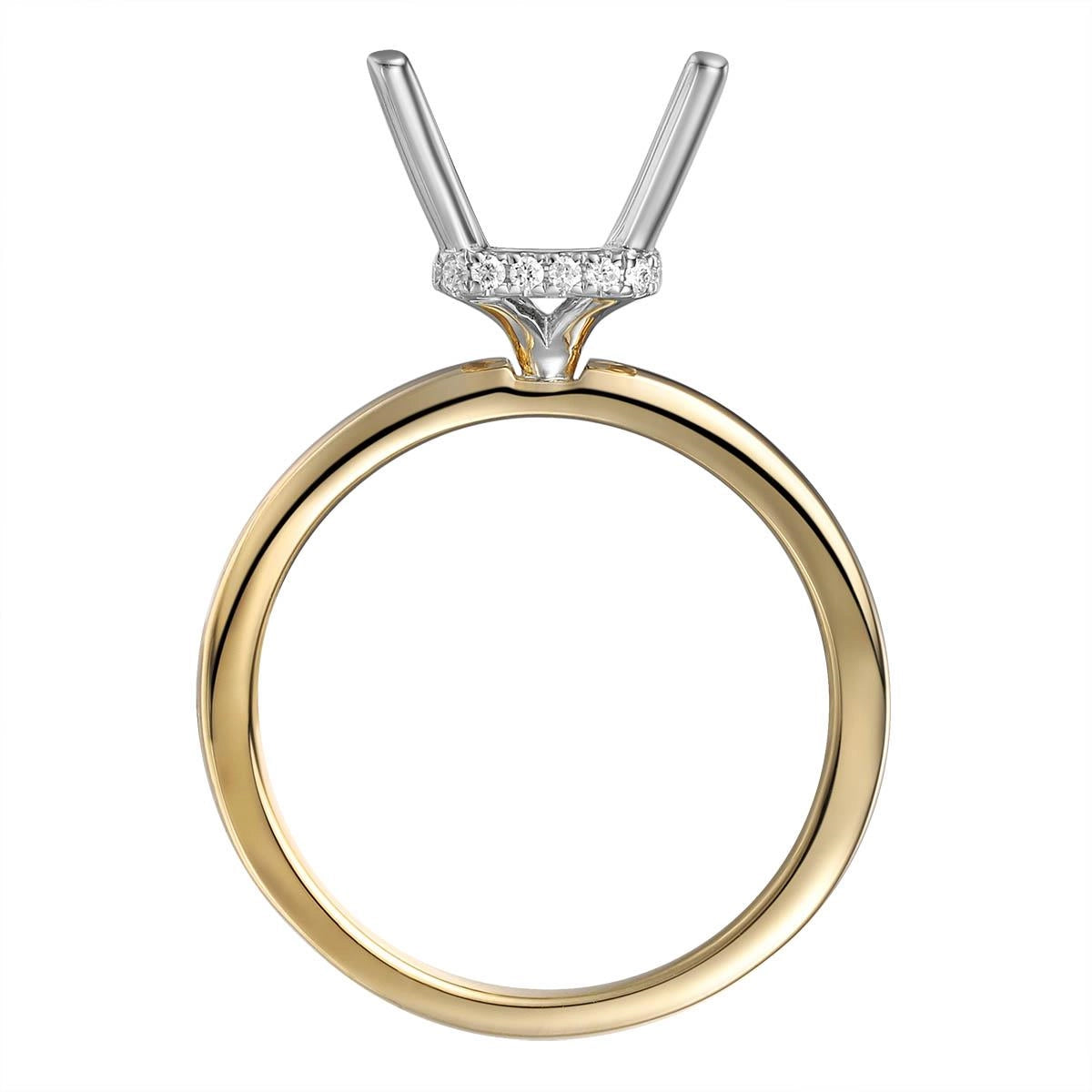 Engagement Collections Engagement Rings in Mixed Metals containing Diamond 444394