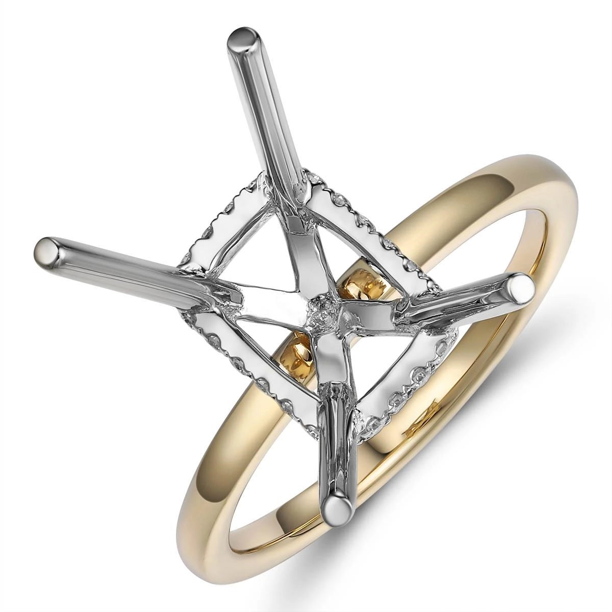 Engagement Collections Engagement Rings in Mixed Metals containing Diamond 444397
