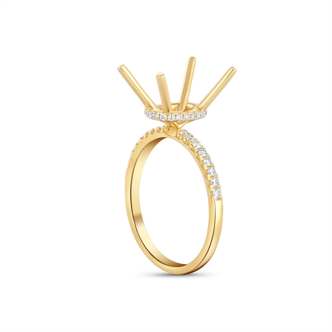 Engagement Collections Engagement Rings in Yellow Gold containing Diamond 444399