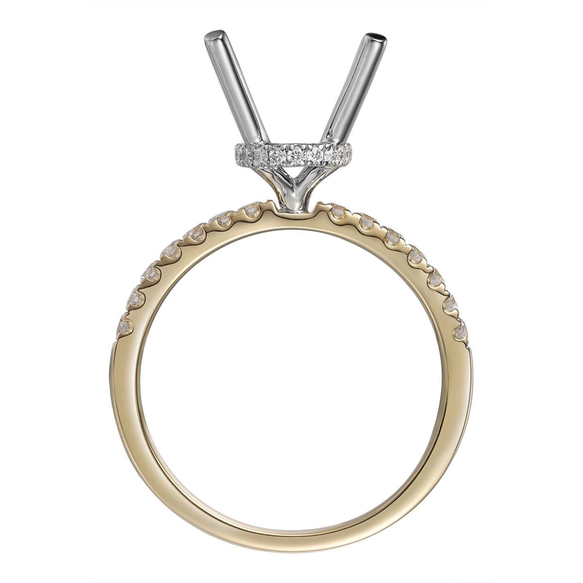 Engagement Collections Engagement Rings in Mixed Metals containing Diamond 444402