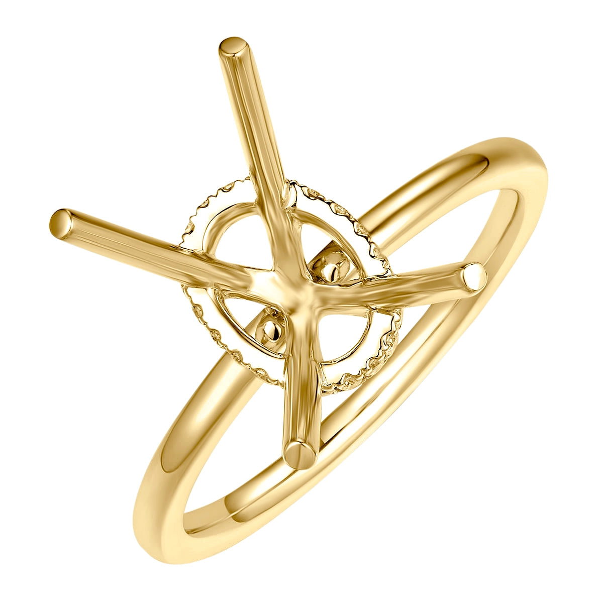 Engagement Collections Engagement Rings in Yellow Gold containing Diamond 444405