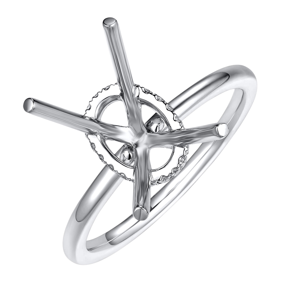 Engagement Collections Engagement Rings in White Gold containing Diamond 444406