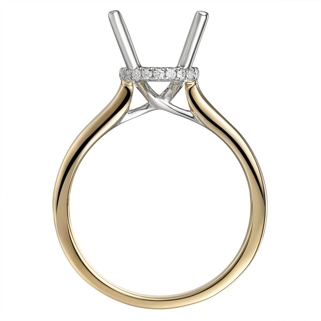 Engagement Collections Engagement Rings in Mixed Metals containing Diamond 444409
