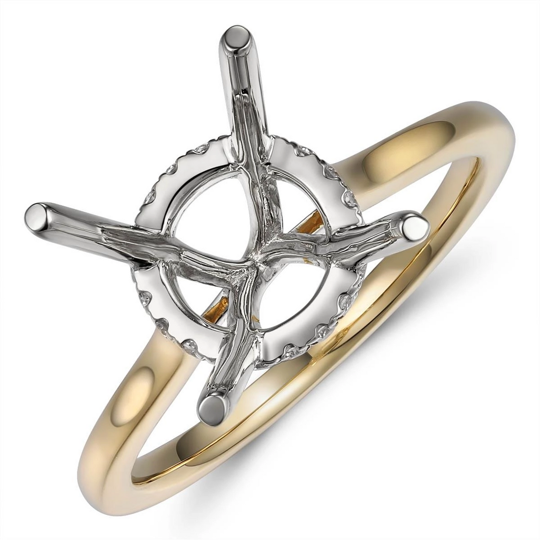 Engagement Collections Engagement Rings in Mixed Metals containing Diamond 444410