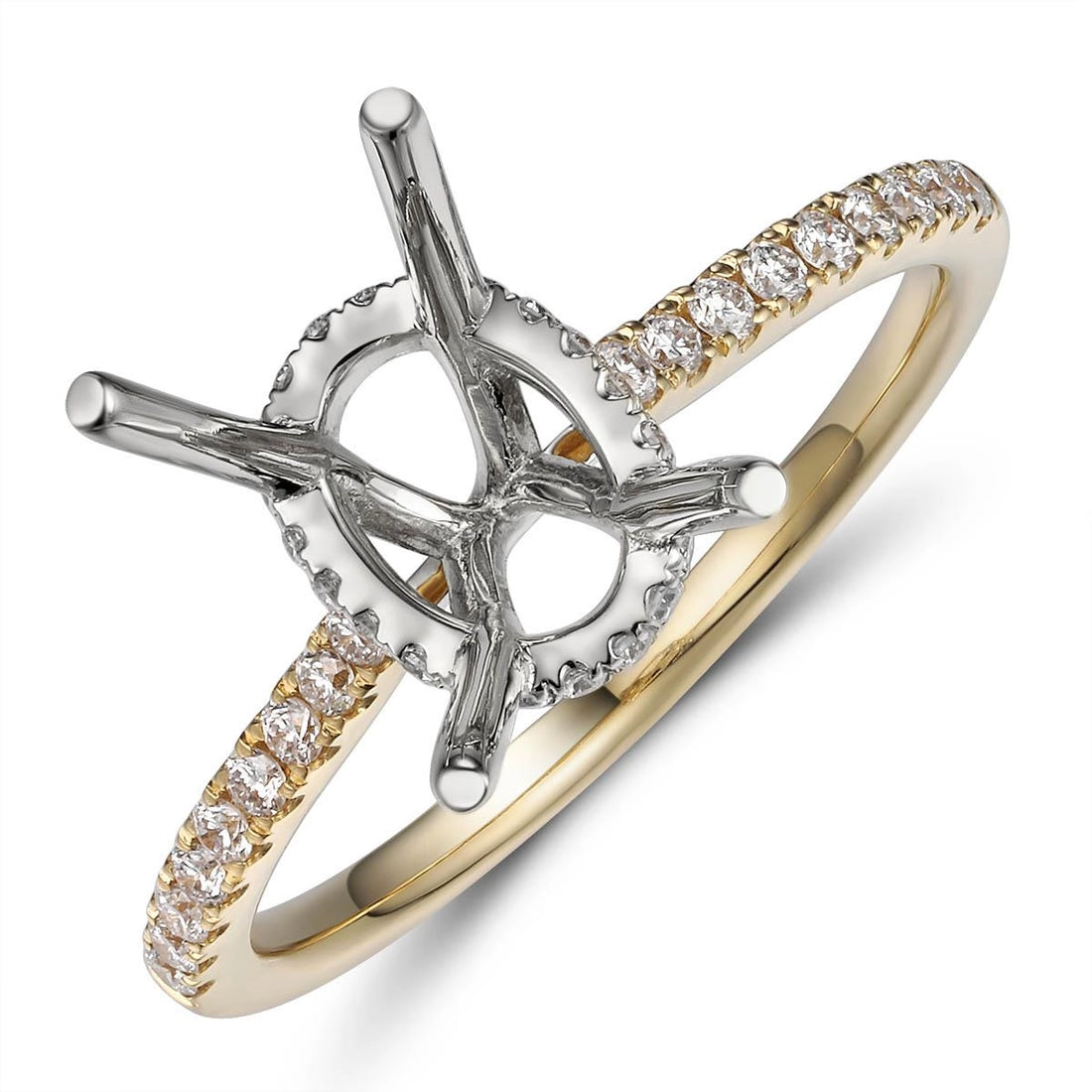 Engagement Collections Engagement Rings in Mixed Metals containing Diamond 444412