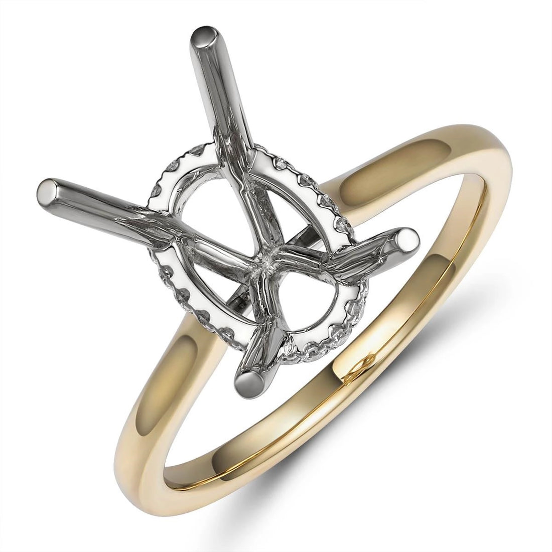 Engagement Collections Engagement Rings in Mixed Metals containing Diamond 444414