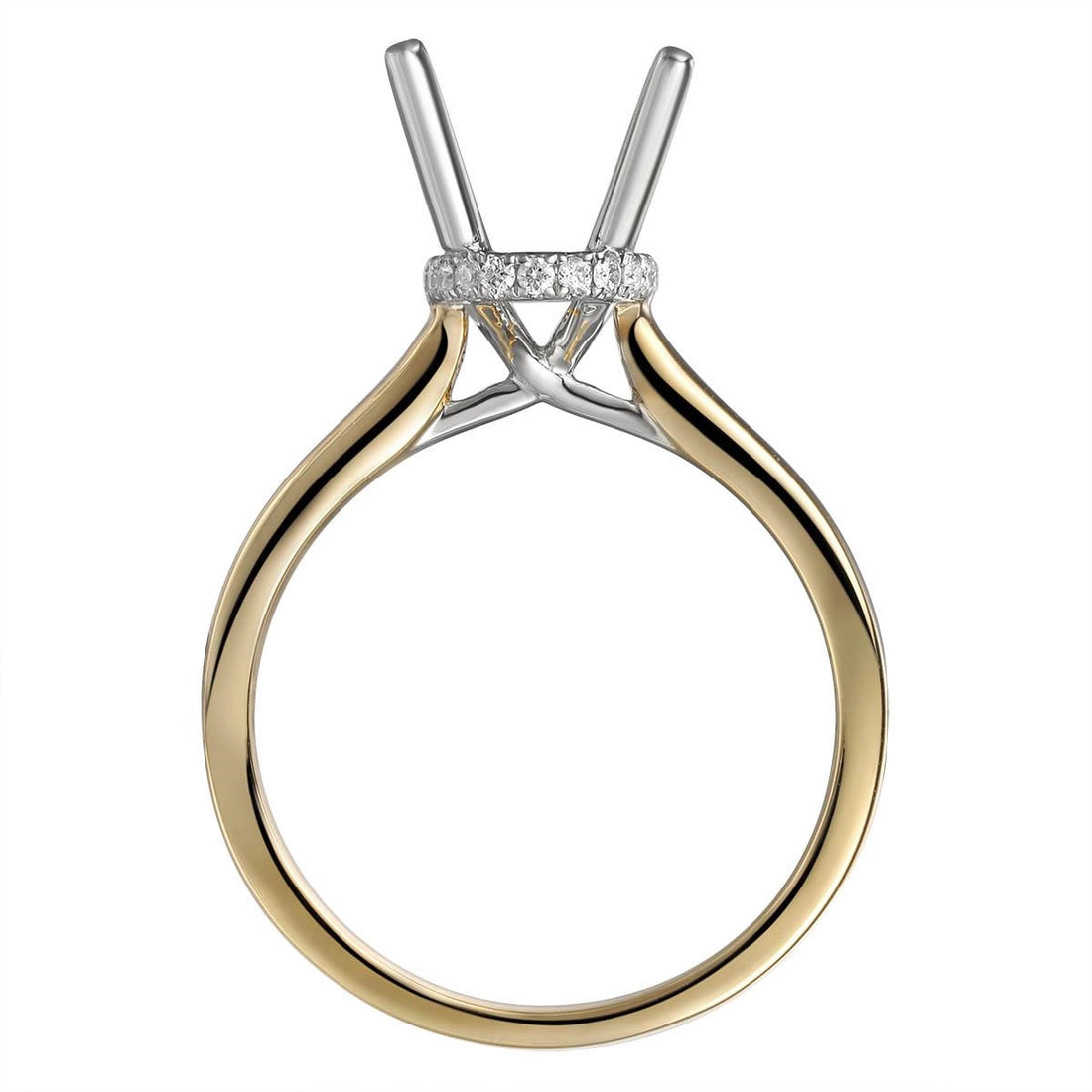 Engagement Collections Engagement Rings in Mixed Metals containing Diamond 444414