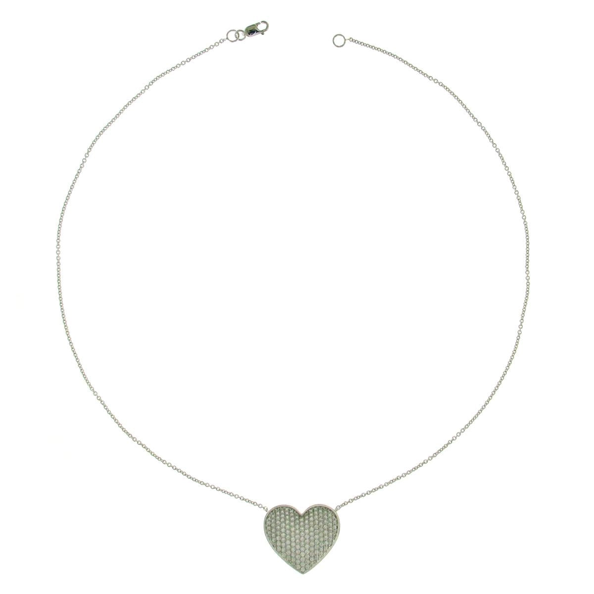 Necklaces Necklaces in White Gold containing Diamond 444416