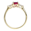 Rings Rings in Yellow Gold containing Multi-gemstone, Diamond, Ruby 444443