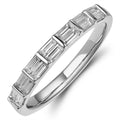 Wedding Bands Wedding Rings in White Gold containing Diamond 444448