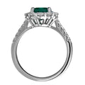 Rings Rings in White Gold containing Multi-gemstone, Diamond, Emerald 444458