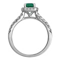 Rings Rings in White Gold containing Multi-gemstone, Diamond, Emerald 444463