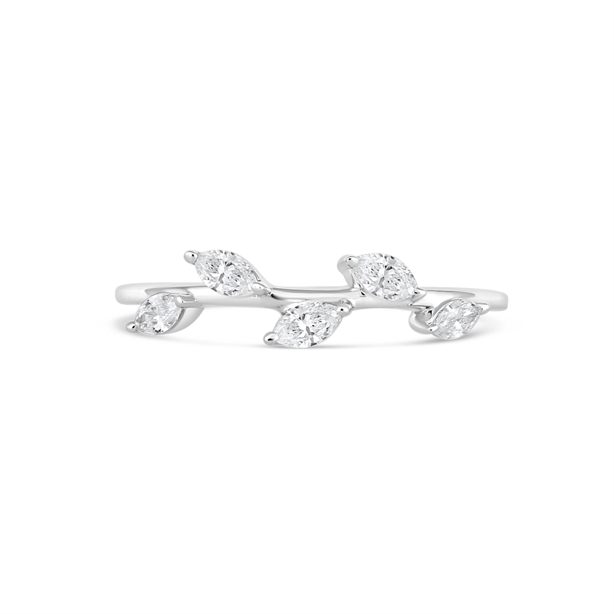 Wedding Bands Rings in White Gold containing Diamond 444465