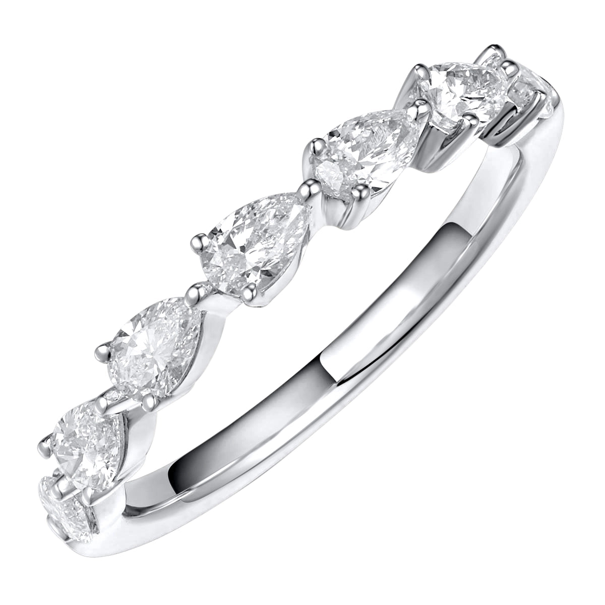 Wedding Bands Wedding Rings in White Gold containing Diamond 444471