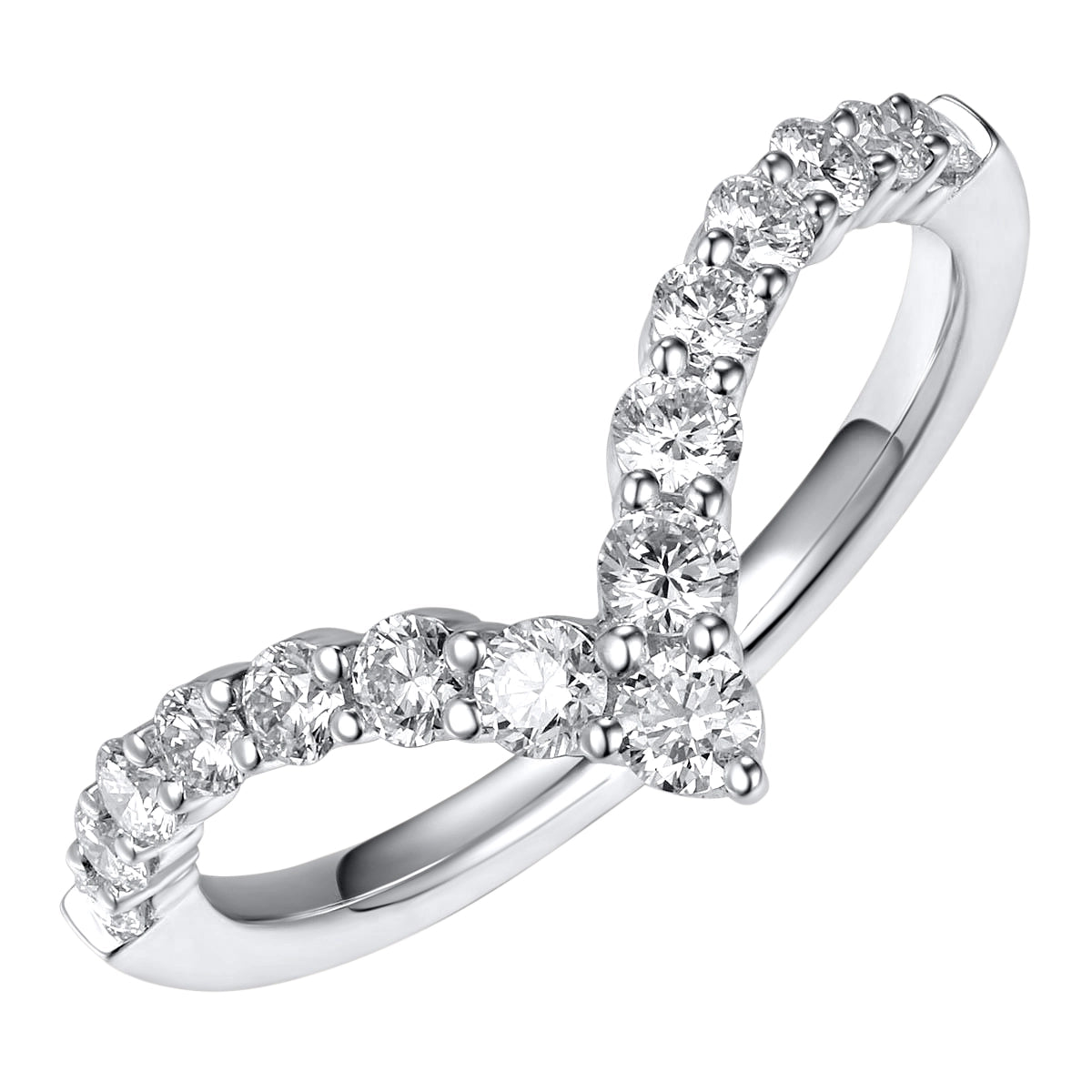 Wedding Bands Wedding Rings in White Gold containing Diamond 444477