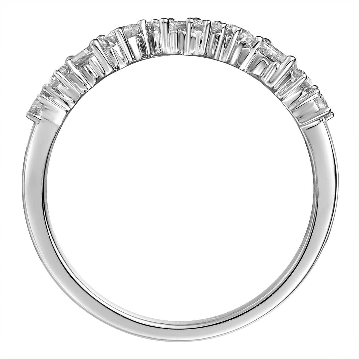 Wedding Bands Rings in White Gold containing Diamond 444480