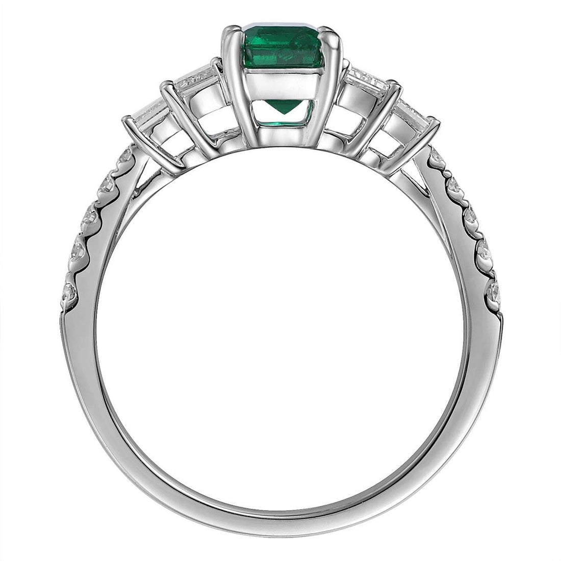Rings Rings in White Gold containing Multi-gemstone, Diamond, Emerald 444482