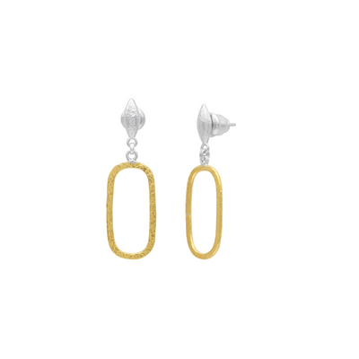 Gurhan Earrings in Mixed Metals GUE-SS-NS-672-OS