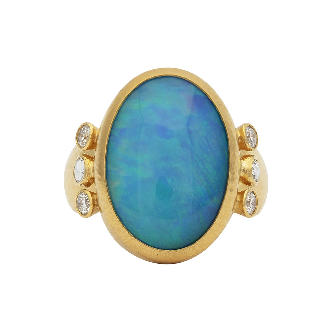 Gurhan Rings in Yellow Gold containing Opal, Multi-gemstone, Diamond OKR-YG-ETO-16635-65