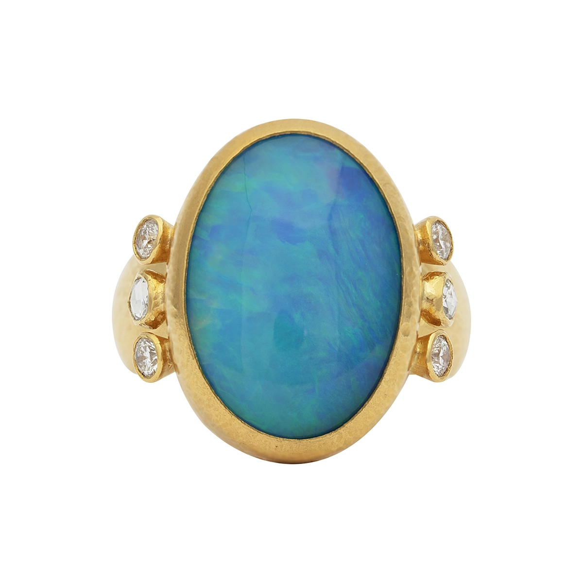 Gurhan Rings in Yellow Gold containing Opal, Multi-gemstone, Diamond OKR-YG-ETO-16635-65