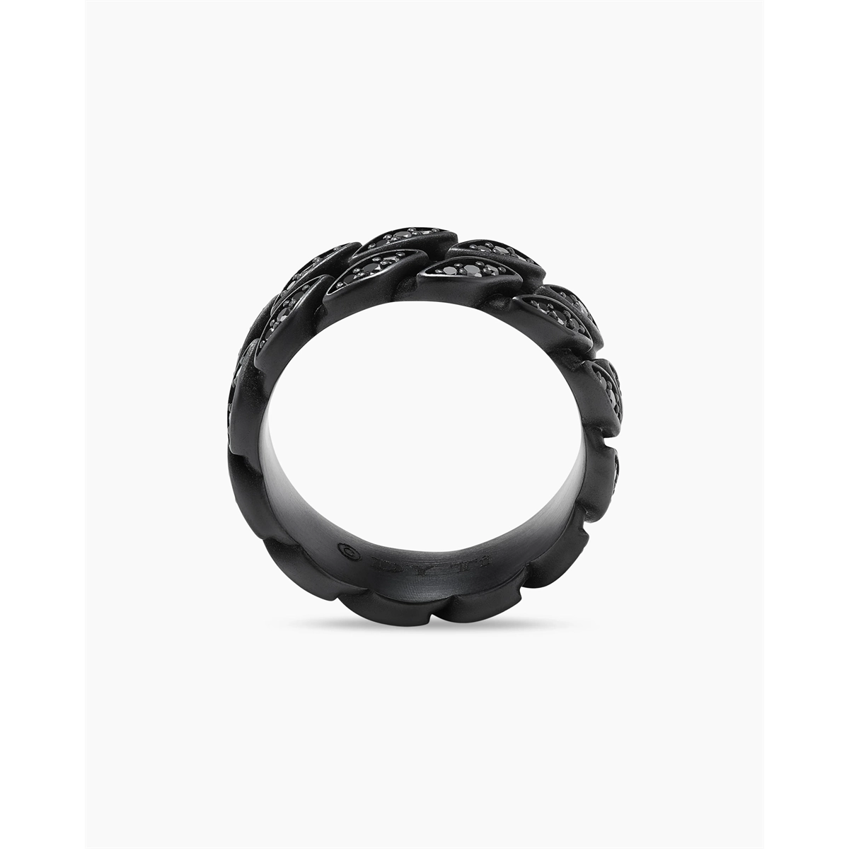 David Yurman Rings in Alternative Metals containing Black diamond R25444MBBABD95
