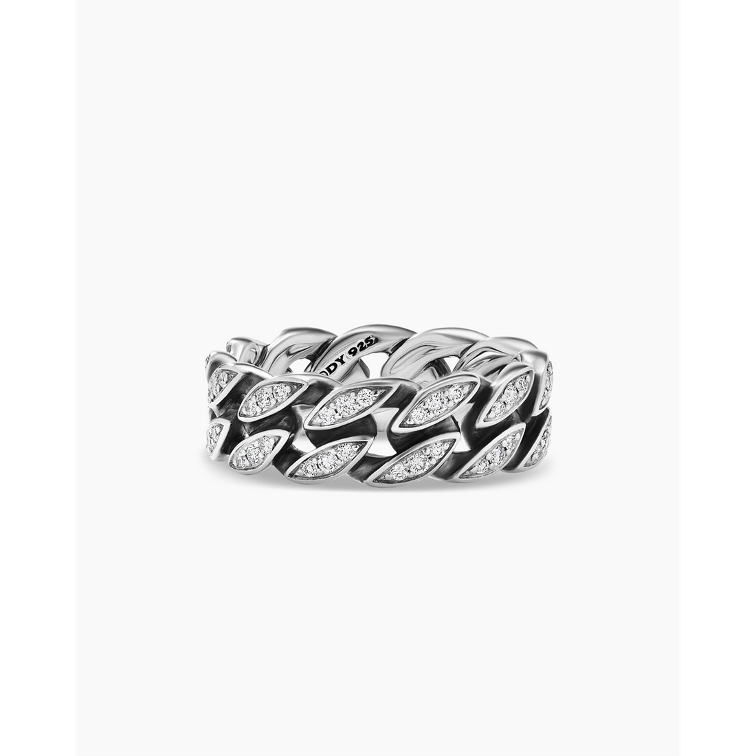 David Yurman Rings in Silver containing Diamond R25444MSSADI10