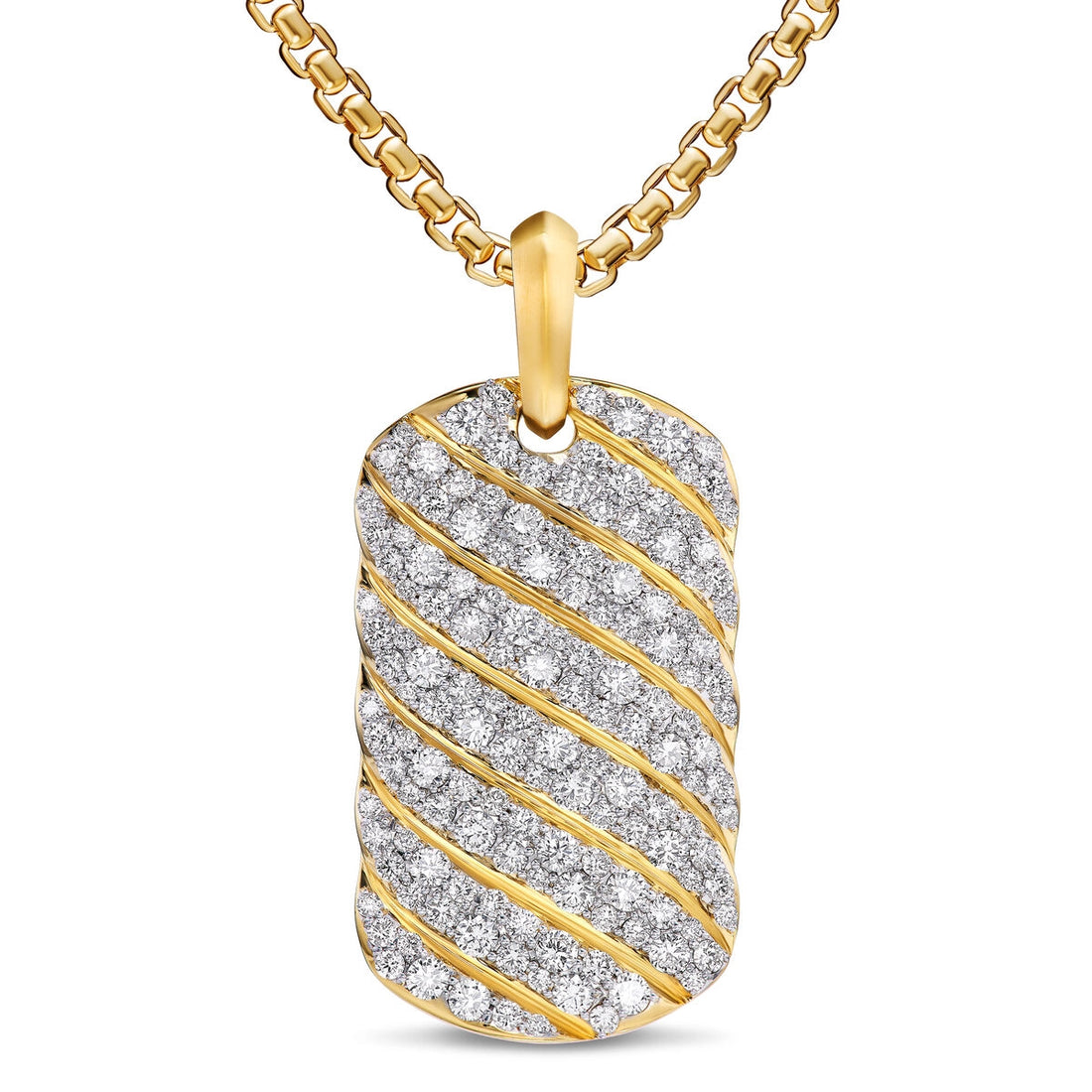 David Yurman Pendants in Yellow Gold containing Diamond D25959M88ADI