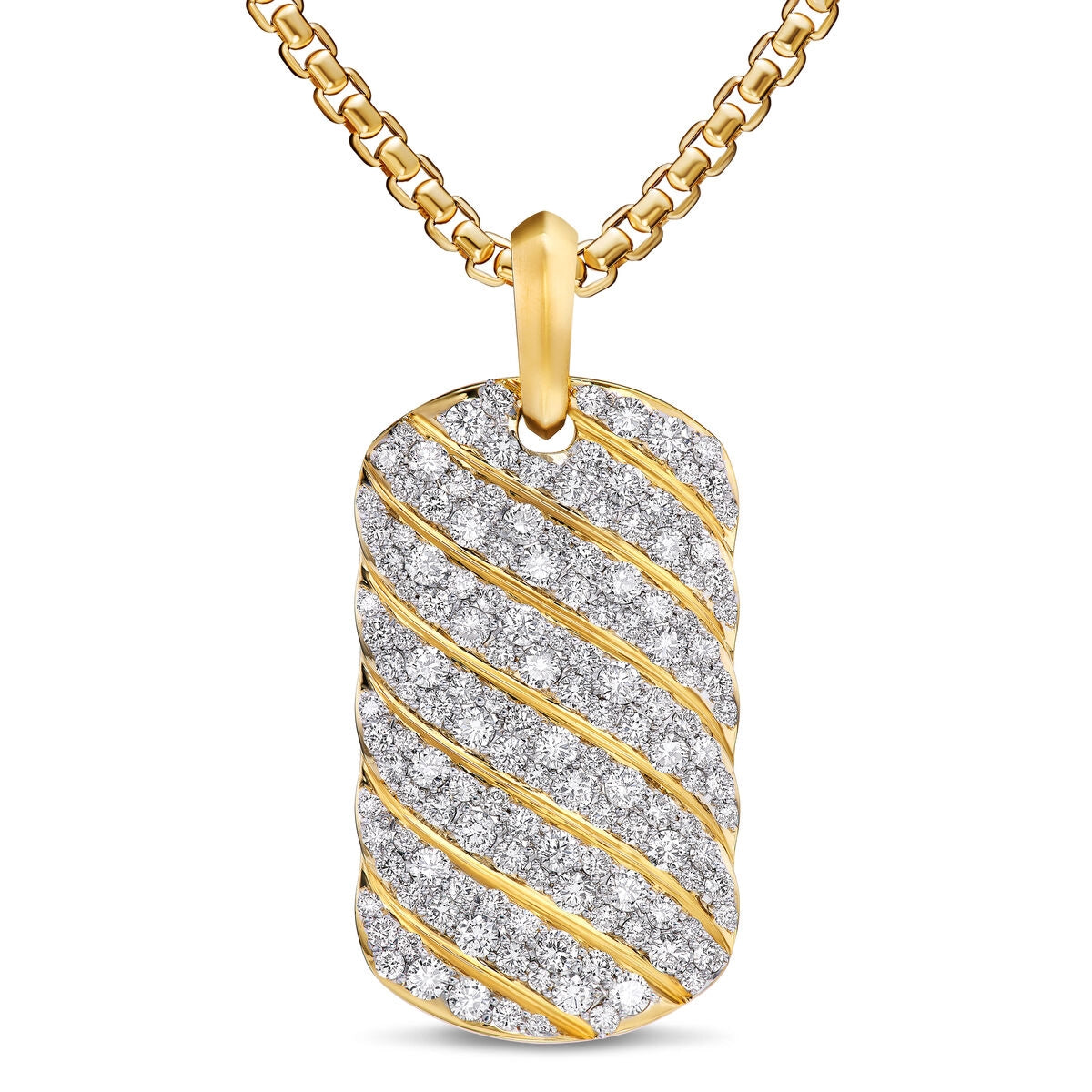 David Yurman Pendants in Yellow Gold containing Diamond D25959M88ADI