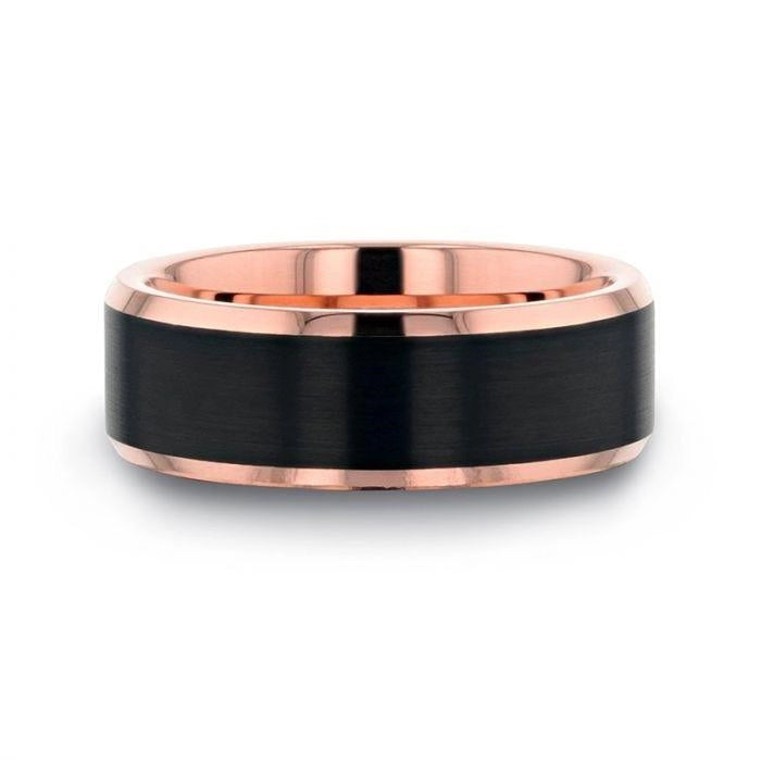Mens Bands Wedding Rings in Alternative Metals 6264-TCRG-8MM-11