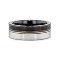Mens Bands Wedding Rings in Alternative Metals containing Other S0723-SBTC-8MM-11
