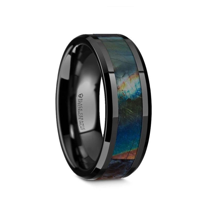 Mens Bands Wedding Rings in Alternative Metals containing Other 444728