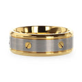 Mens Bands Wedding Rings in Alternative Metals TFBB-7019-8MM-10.5