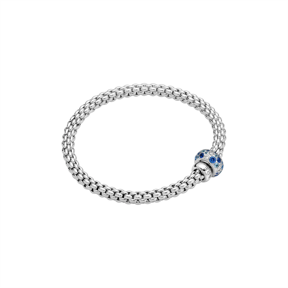 FOPE Bracelets in White Gold containing Multi-gemstone, Diamond, Sapphire 61206BX_P2_B_BBX_00M