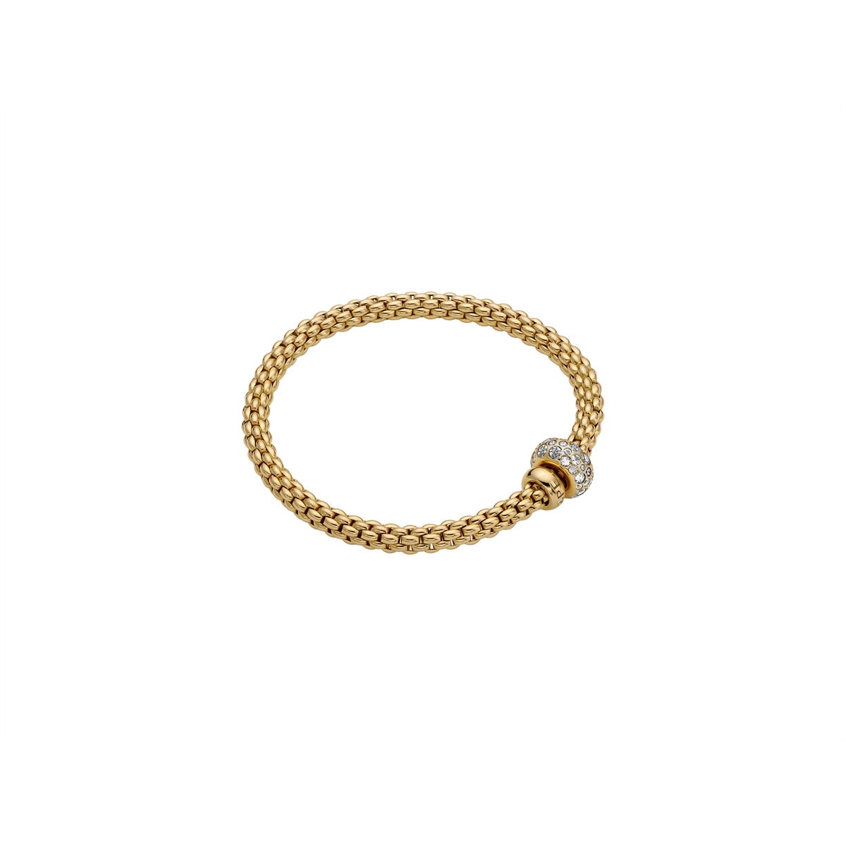 FOPE Bracelets in Yellow Gold containing Diamond 61206BX_PB_G_GGX_00M