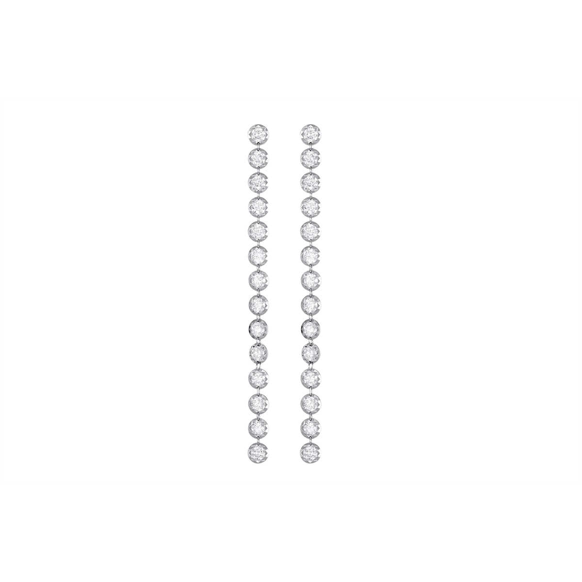 Earrings Earrings in White Gold containing Diamond 444804