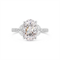 Fana Engagement Rings in White Gold containing Diamond S4322/WG-3CT-OV