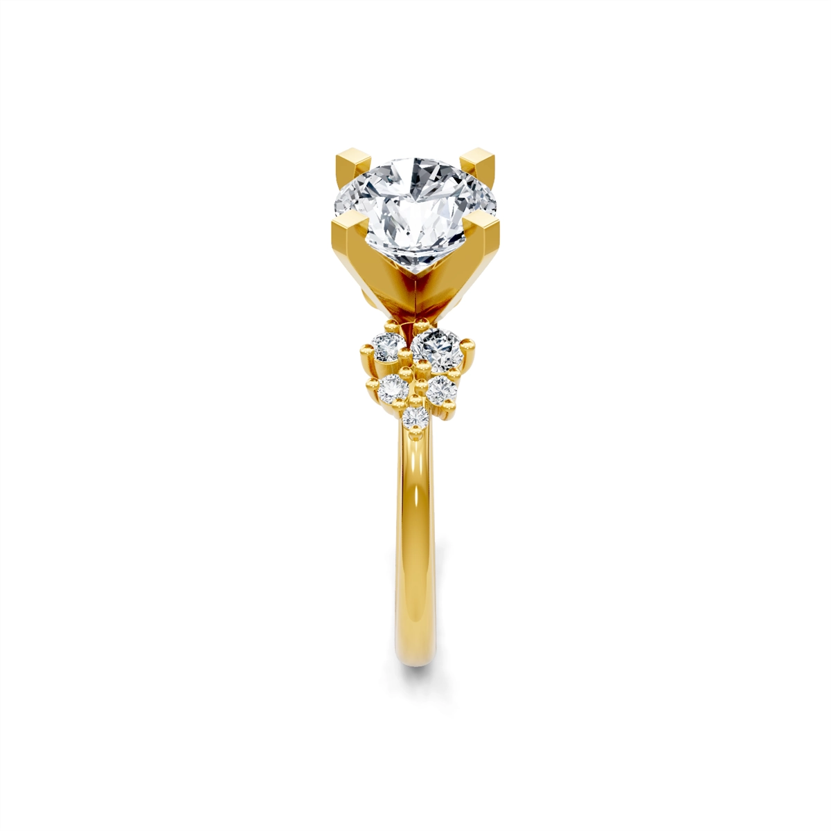 Engagement Collections Engagement Rings in Yellow Gold containing Diamond 444859