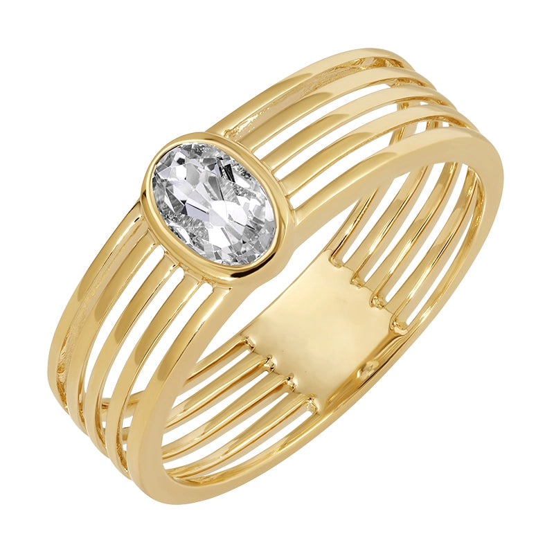 Rings Jewelry in Yellow Gold 444874