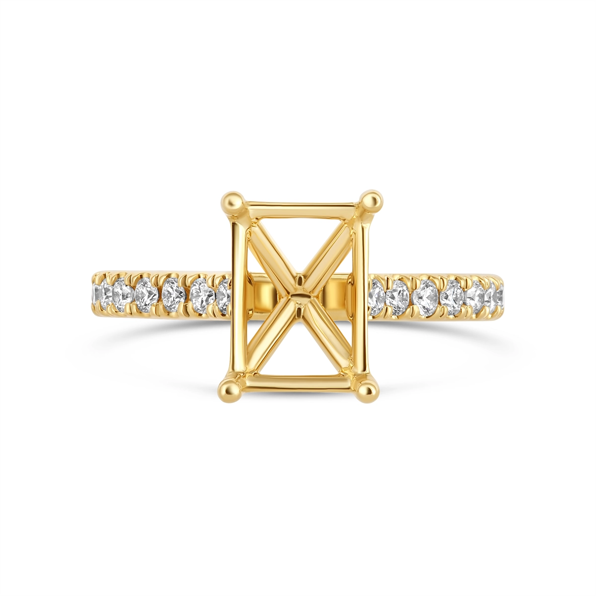 Engagement Collections Engagement Rings in Yellow Gold containing Diamond 444890