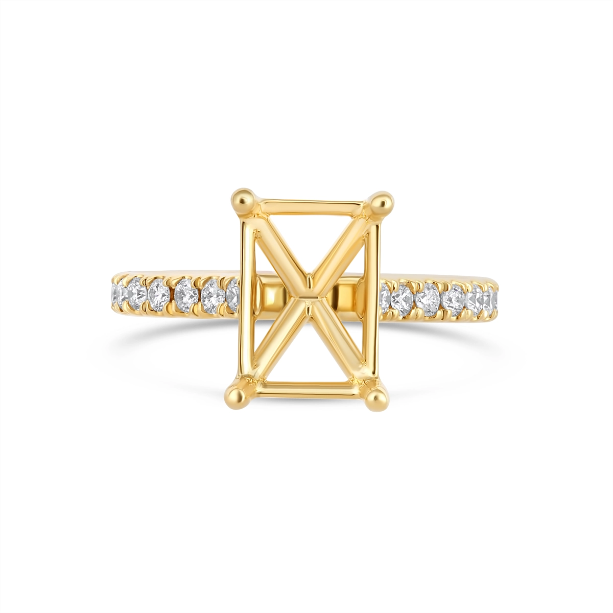 Engagement Collections Engagement Rings in Yellow Gold containing Diamond 444891